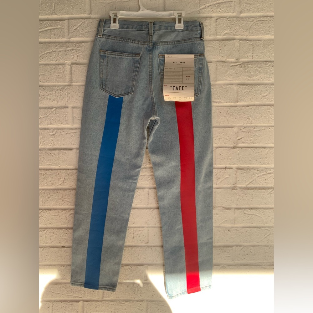 Still Here Light Wash Denim Jeans